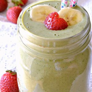 strawberry-banana-green-smoothie